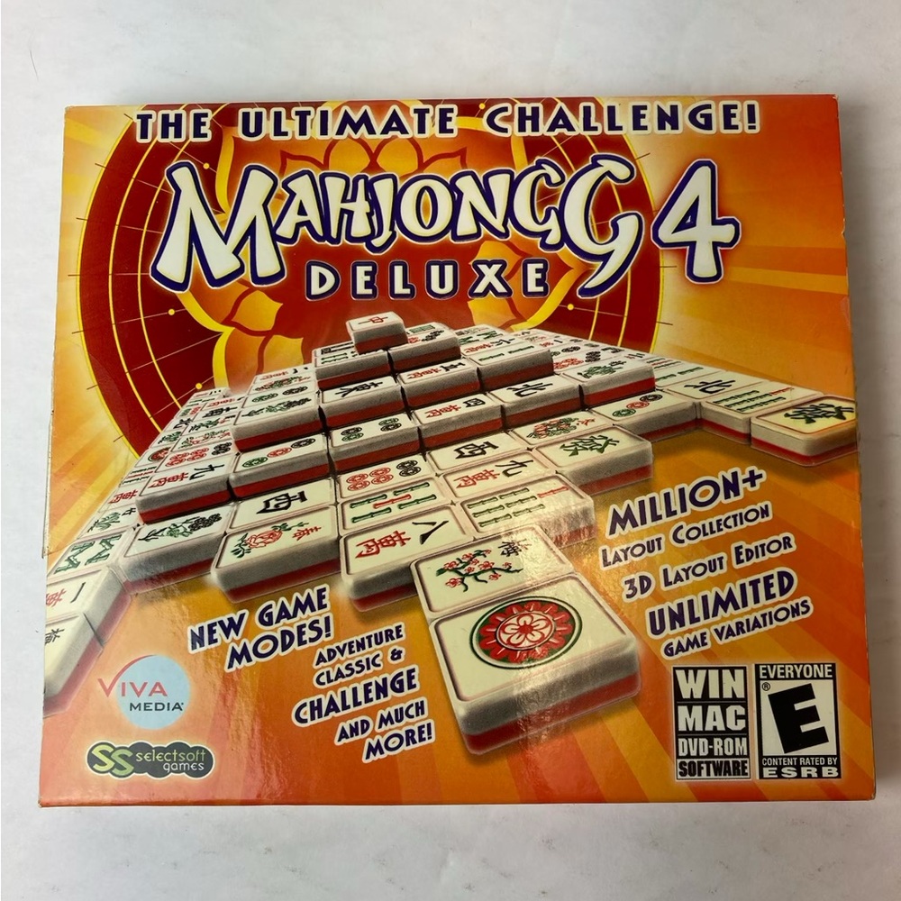 Mahjongg 94 Deluxe PC Game - Orange